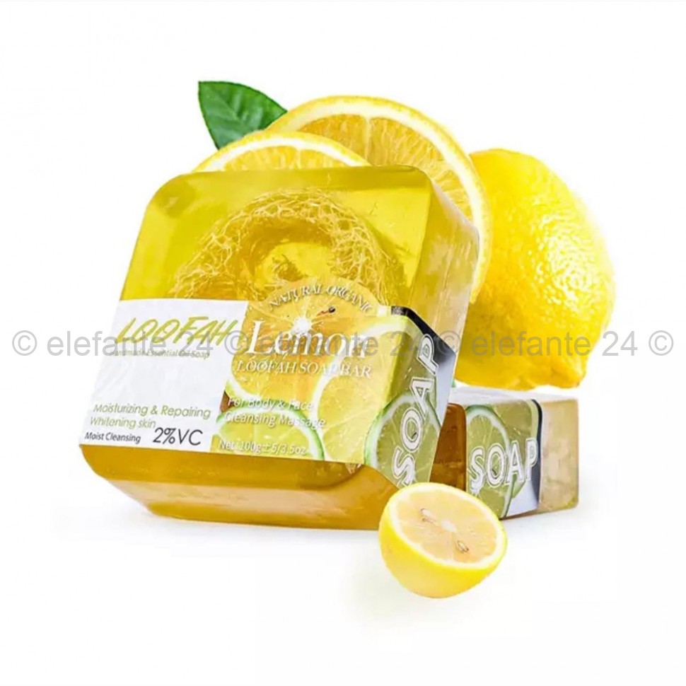 Мыло ручной работы LOOFAN Lemon Soap 100g (106)