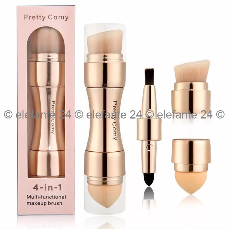 Кисть для макияжа Pretty Comy 4-in-1 Multifunctional Makeup Brush