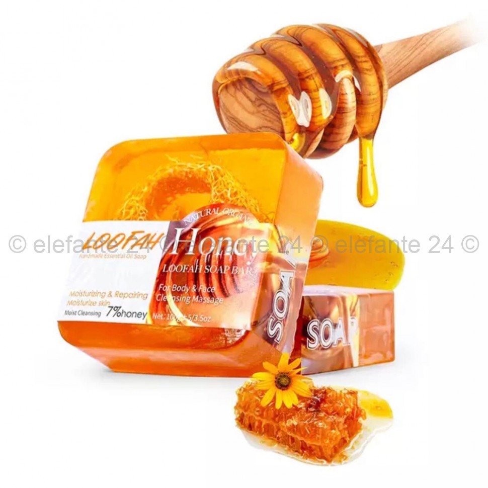 Мыло ручной работы LOOFAN Honey Soap 100g (106)