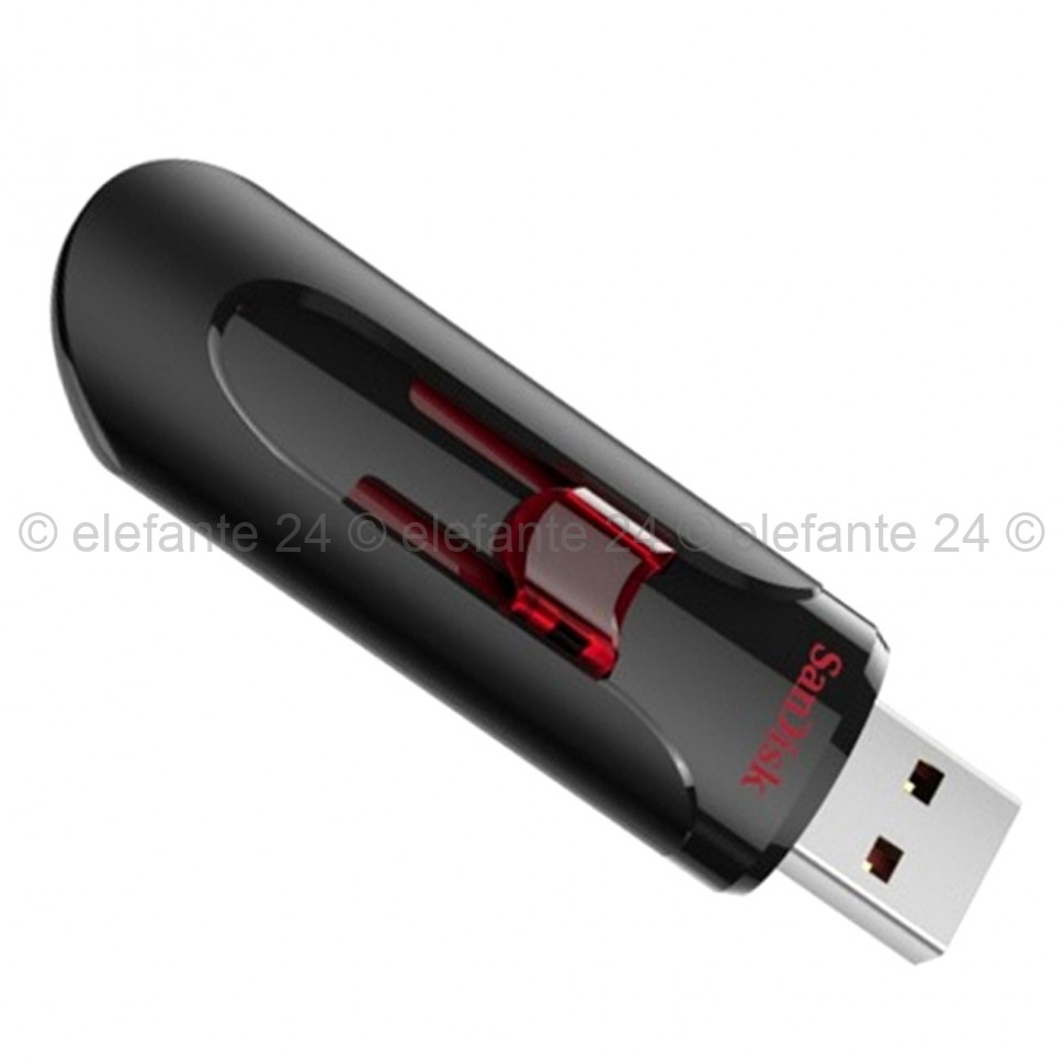 Флеш-накопитель USB 3.0 128GB SanDisk Cruzer Glide Black (UM)