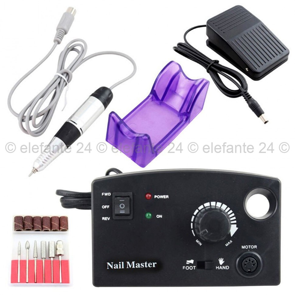 Аппарат для маникюра и педикюра Nail Master 211 Black, 30000 об/мин