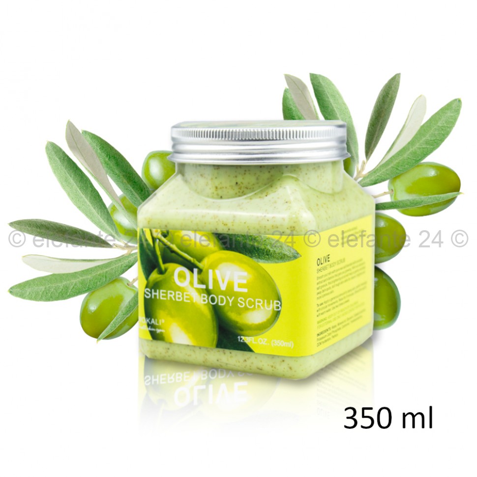 Скраб для тела Wokali Olive Sherbet Body Scrub 350 ml (28)