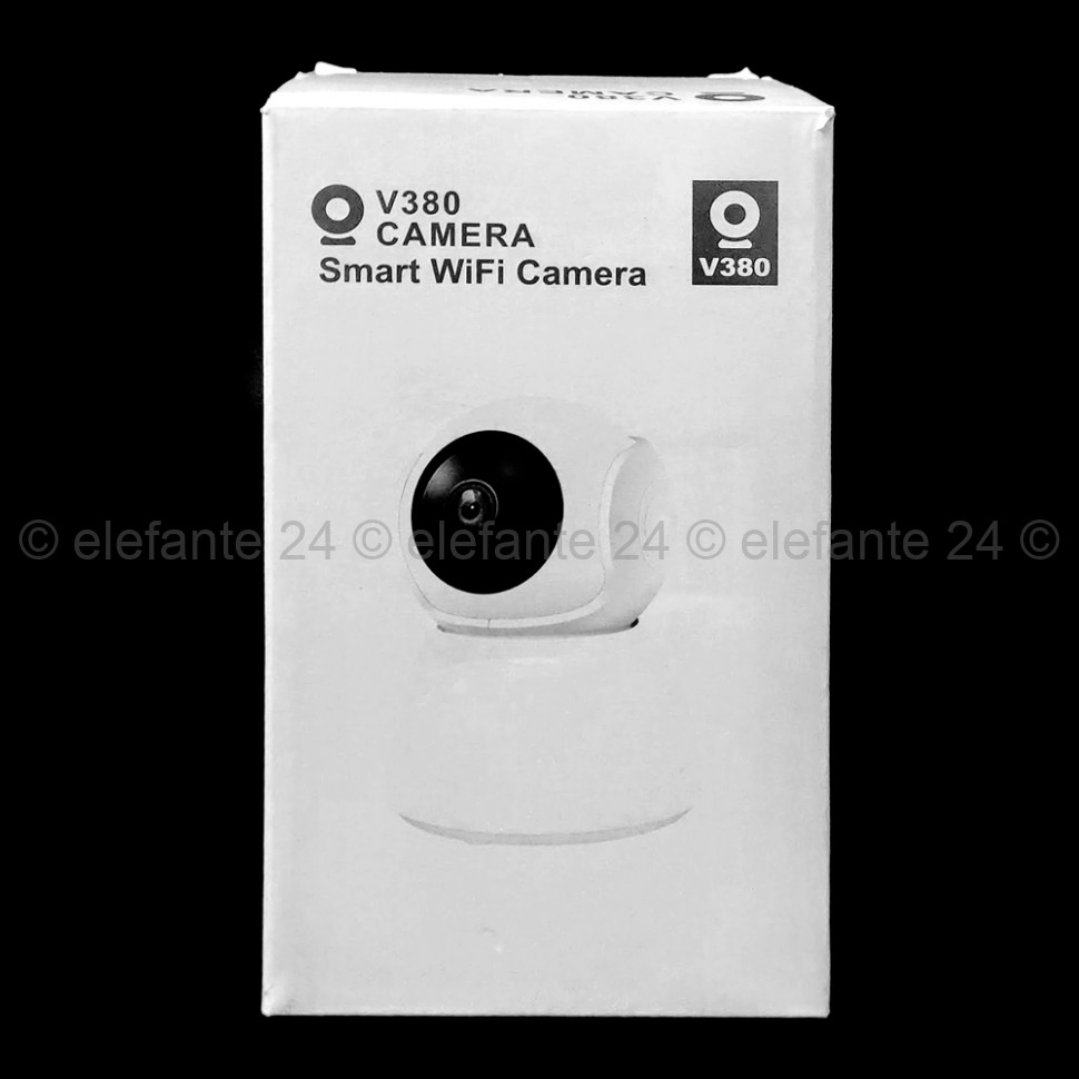 Поворотная IP камера видеонаблюдения V380 WiFi White