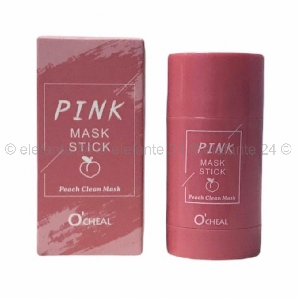 Глиняная маска-стик с экстрактом персика O-Cheal Pink Peach Mask Stick (106)