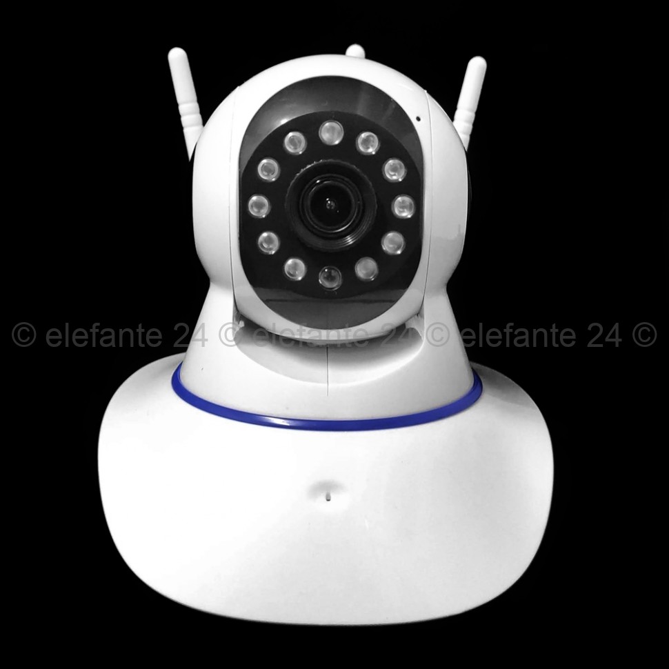 Беспроводная поворотная камера видеонаблюдения WIFI IP 2Мп 1080P White