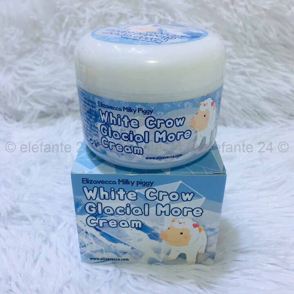 Осветляющий крем Elizavecca White Crow Glacial More Cream, 100 мл (51)
