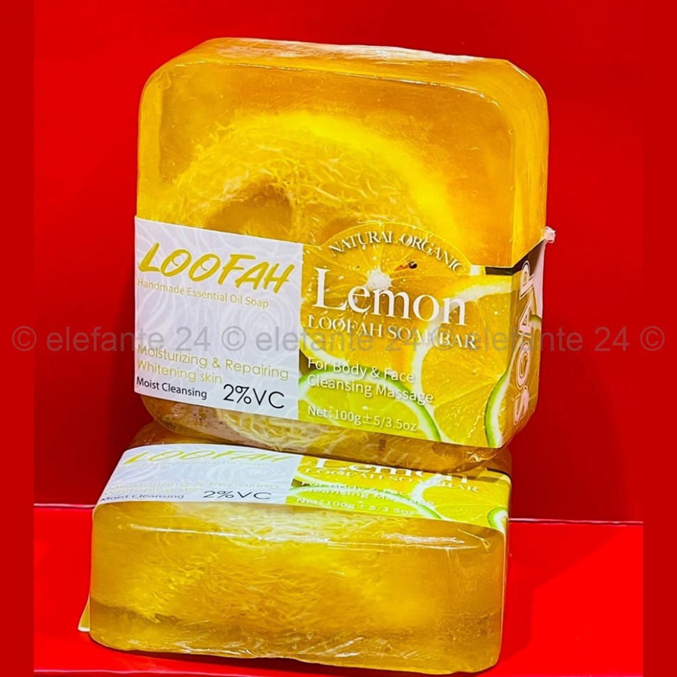 Мыло с эффектом пилинга LOOFAN Lemon Soap 100g (125)