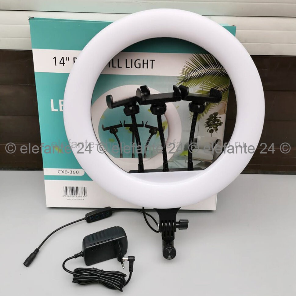 Кольцевая лампа 14 Ring Fill Light CXB-360 (15)