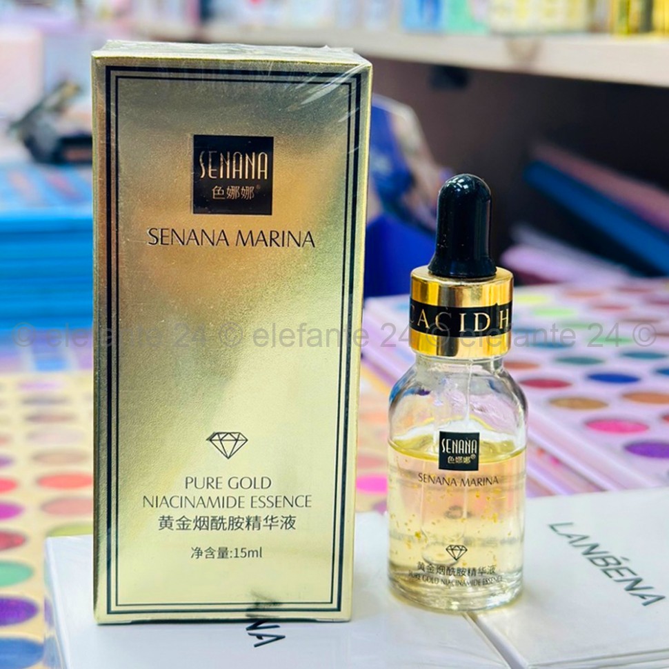Сыворотка для лица Senana Marina Pure Gold Niacinamide Essence 15ml (13)
