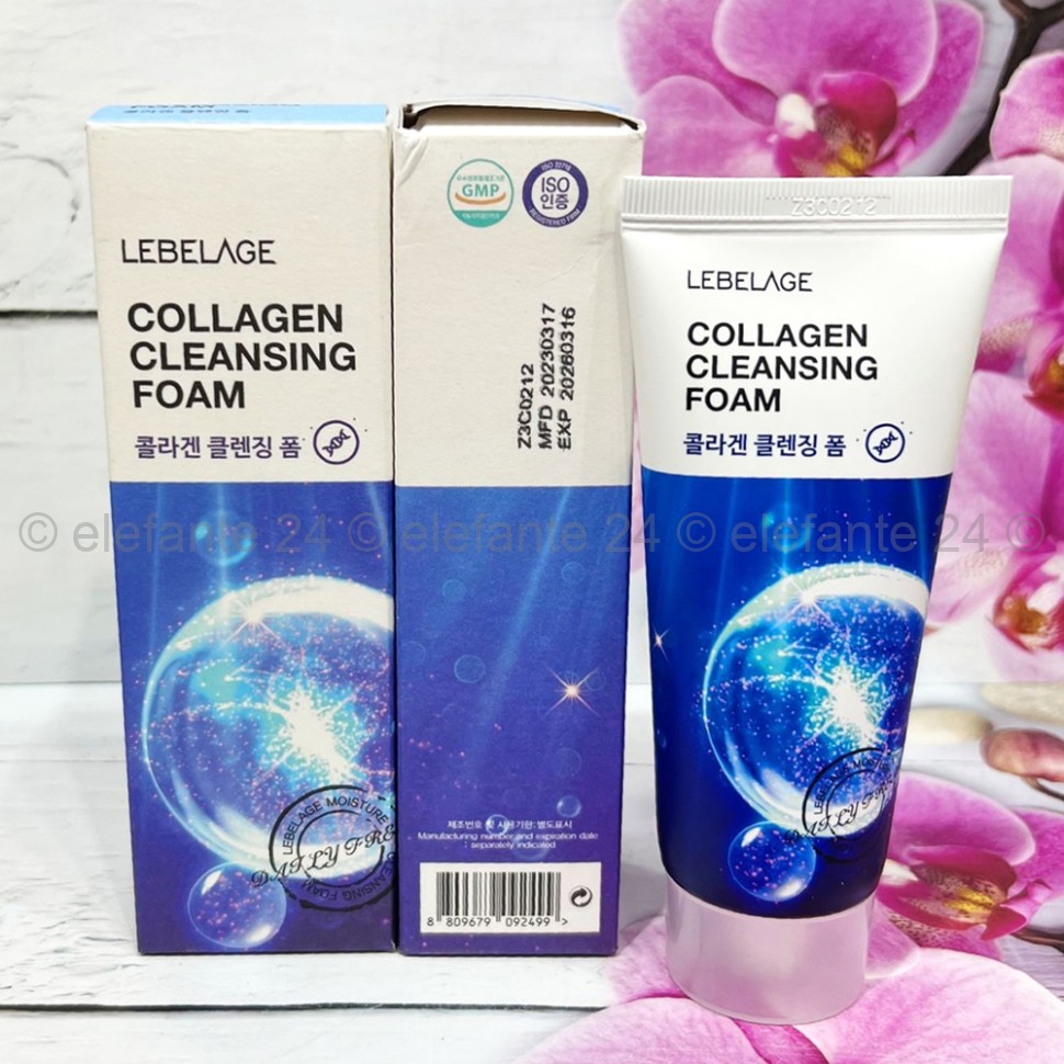 Пенка для умывания Lebelage Natural Cleansing Foam Collagen 100ml (78)