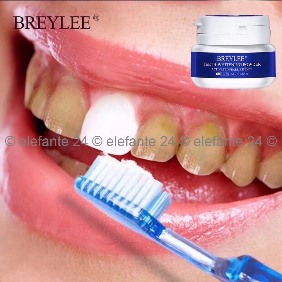 Отбеливающий порошок для зубов BREYLEE Teeth White Powder 30 гр