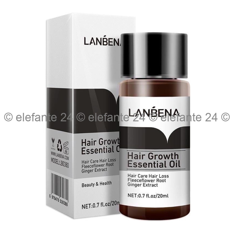 Масло для роста волос Lanbena Hair Growth Essential Oil, 20 мл (106)