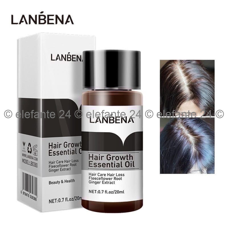 Масло для роста волос Lanbena Hair Growth Essential Oil, 20 мл (106)