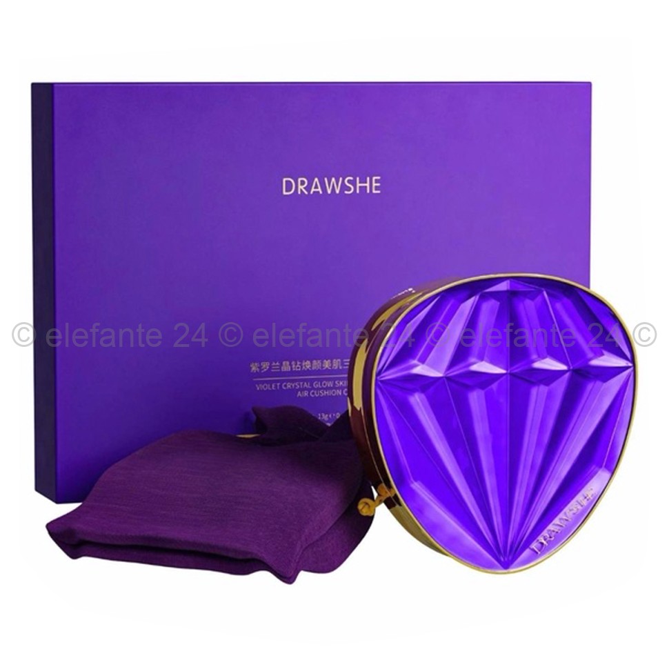Кушон для лица Drawshe Cushion Purple Box 3in1