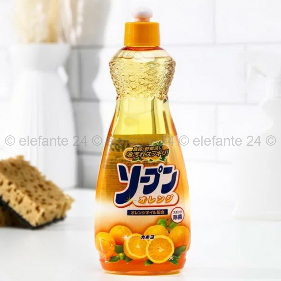 Средство для мытья посуды Kaneyo Orange 600ml (51)