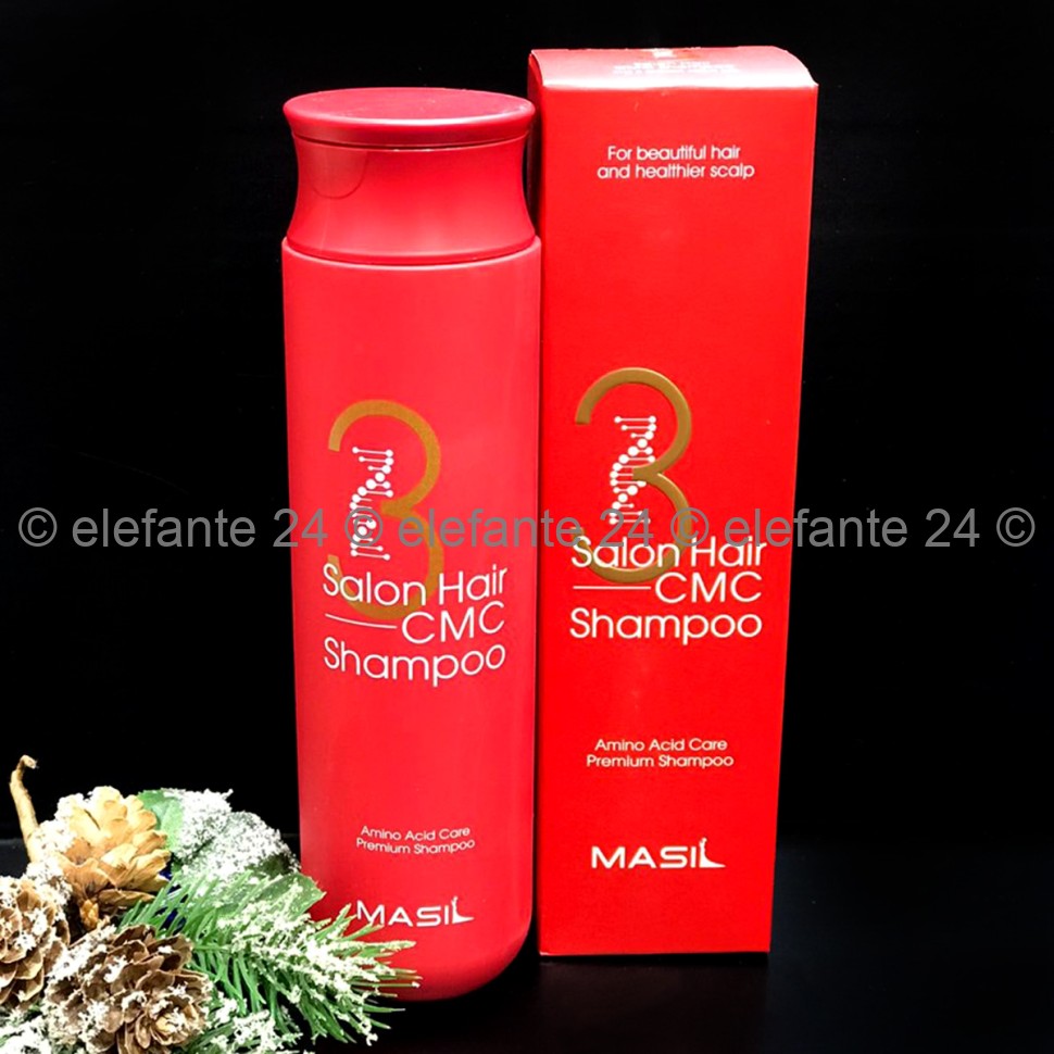 Восстанавливающий шампунь Masil 3 Salon Hair CMC Shampoo, 300 мл (78)