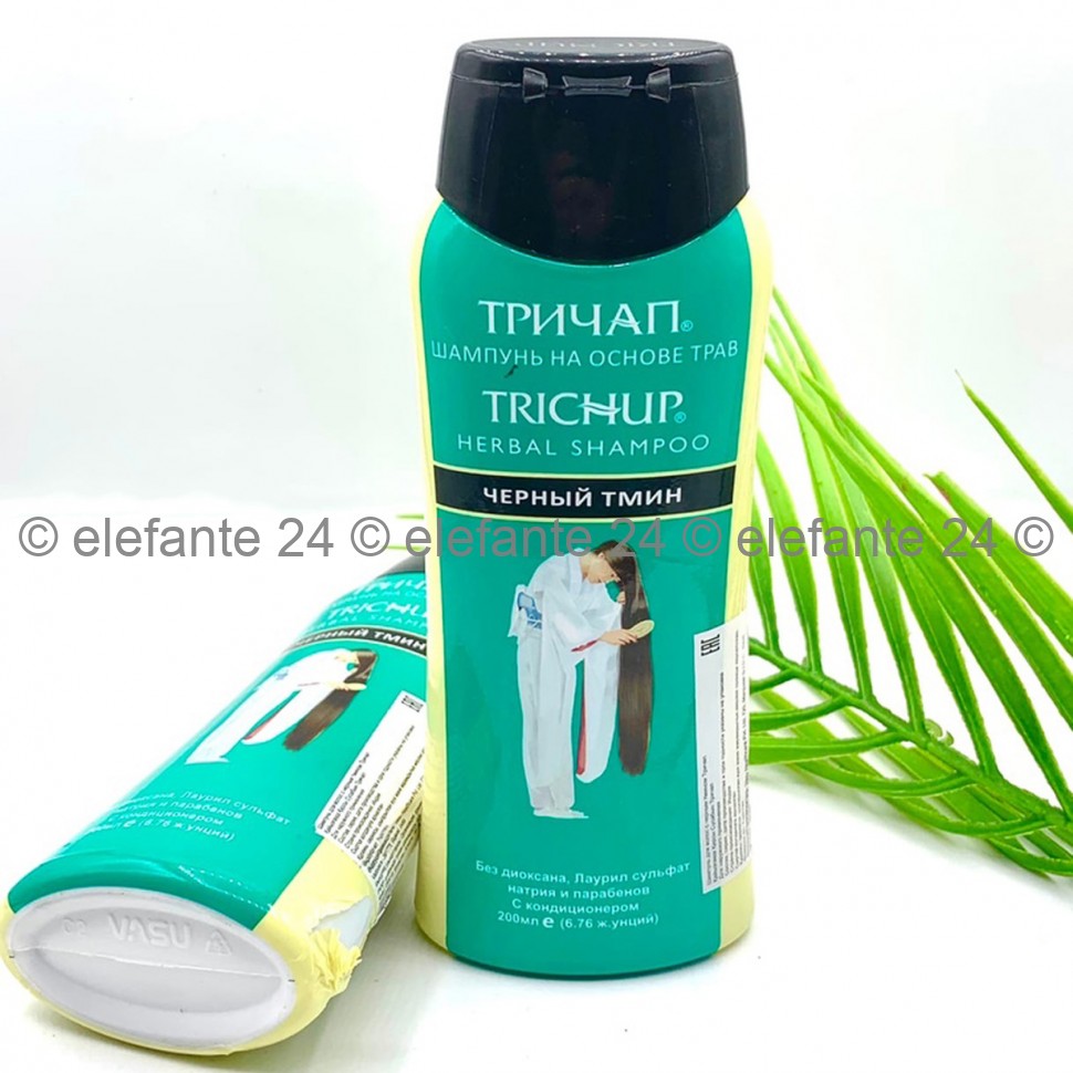 Травяной шампунь Trichup Herbal Shampoo Black Seed