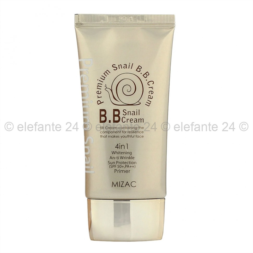Тональный крем Mizac Premium Snail B.B. Cream 4in1 50ml (13)