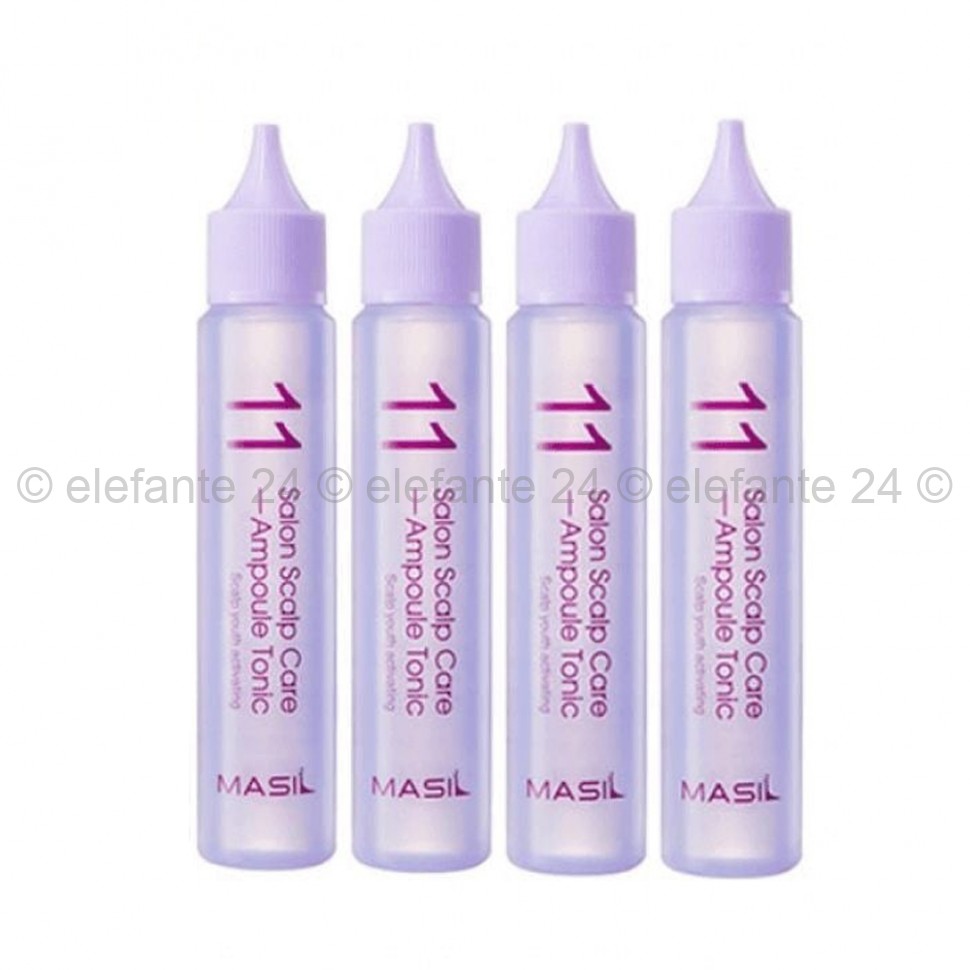 Освежающие тоники для кожи головы Masil 11 Salon Scalp Care Ampoule Tonic 4х30ml (51)