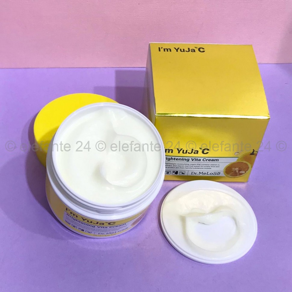 Осветляющий витаминный крем для лица Dr.Meloso I'm Yuja C Brightening Vita Cream 120ml (78)
