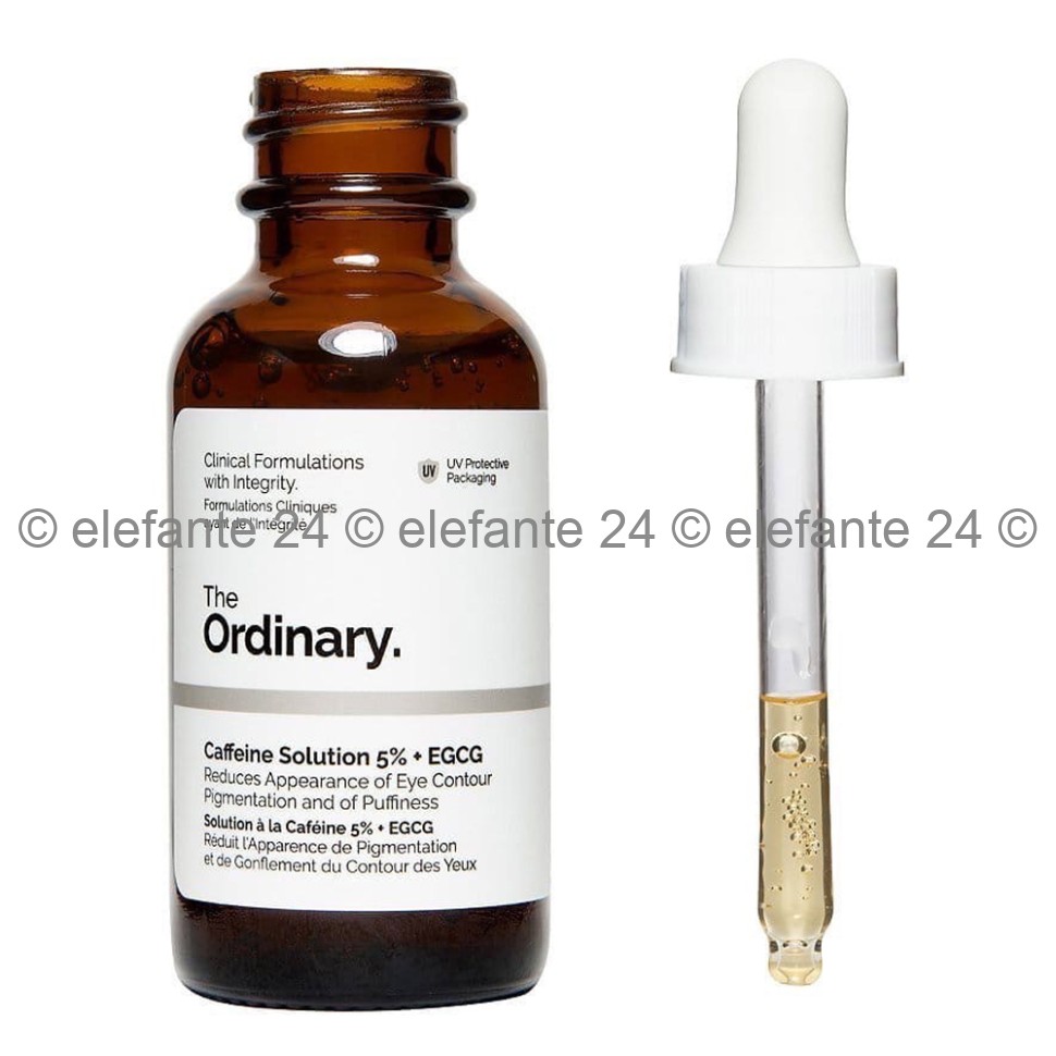 Сыворотка для ухода за кожей вокруг глаз The Ordinary Caffeine Solution 5% + EGCG, 30 мл (125)