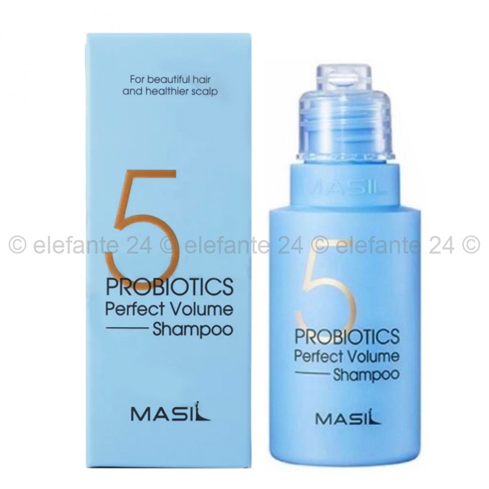 Шампунь для объема волос MASIL 5 Probiotics Perfect Volume Shampoo 50ml (78)