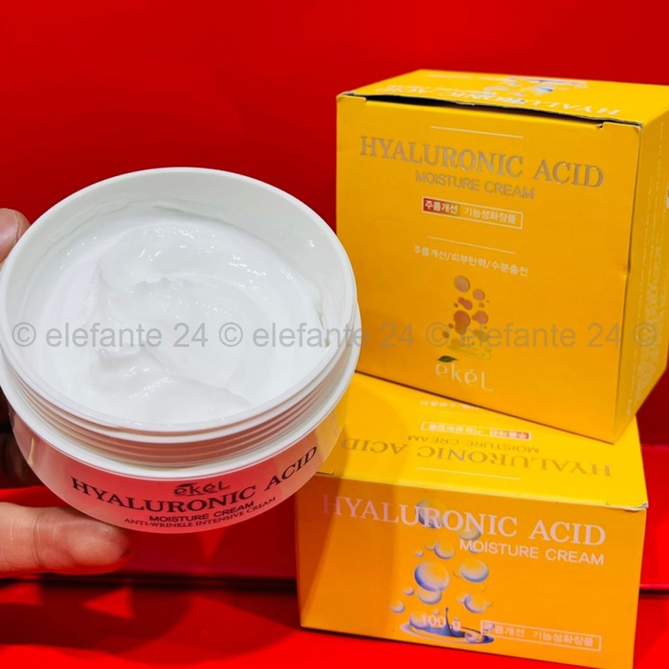 Крем для лица с гиалуроновой кислотой Ekel Hyaluronic Acid Moisture Cream 100ml (125)