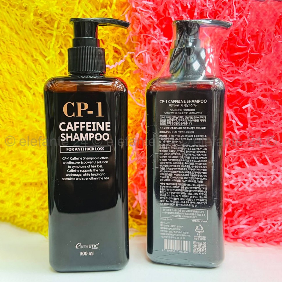 Шампунь против выпадения волос EH CP-1 Caffeine Shampoo 300 ml (13)