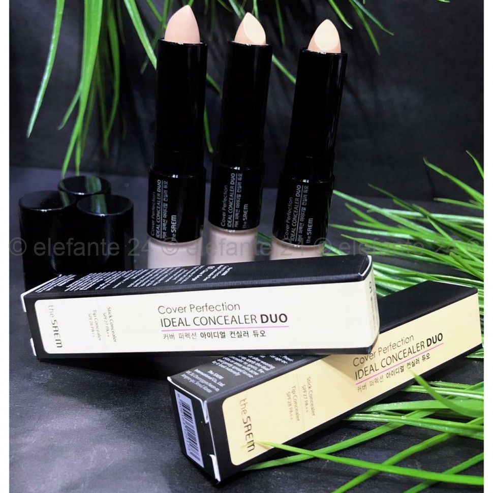 Консилер THE SAEM Cover Perfection Ideal Concealer Duo (78)