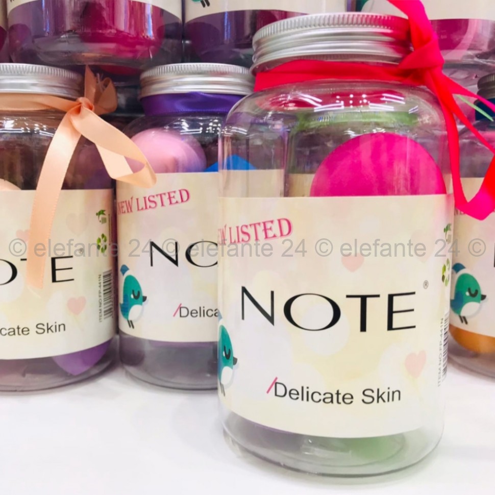 Спонжики в банке Note Delicate Skin (28)