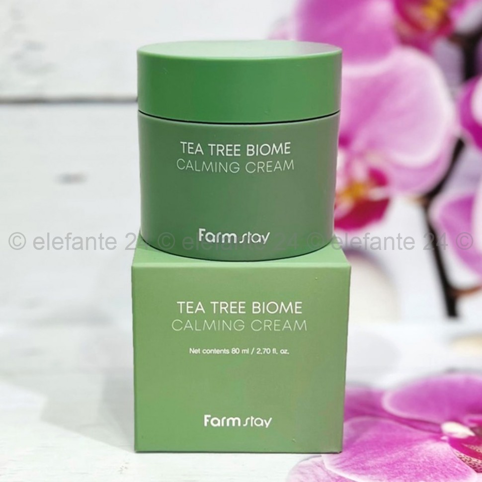 Крем с экстрактом чайного дерева FarmStay Tea Tree Biome Calming Cream 80ml (78)