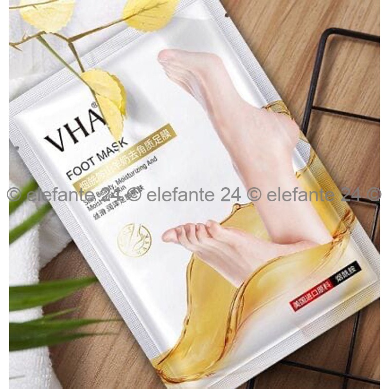 Отшелушивающая маска-носки для ног VHA Foot Mask (106)