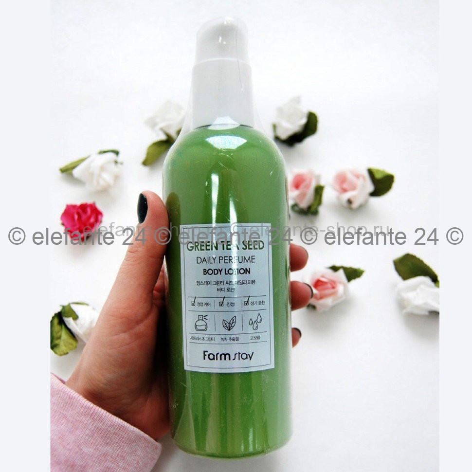 Лосьон FarmStay Green Tea Seed Daily Perfume Body Lotion (78)