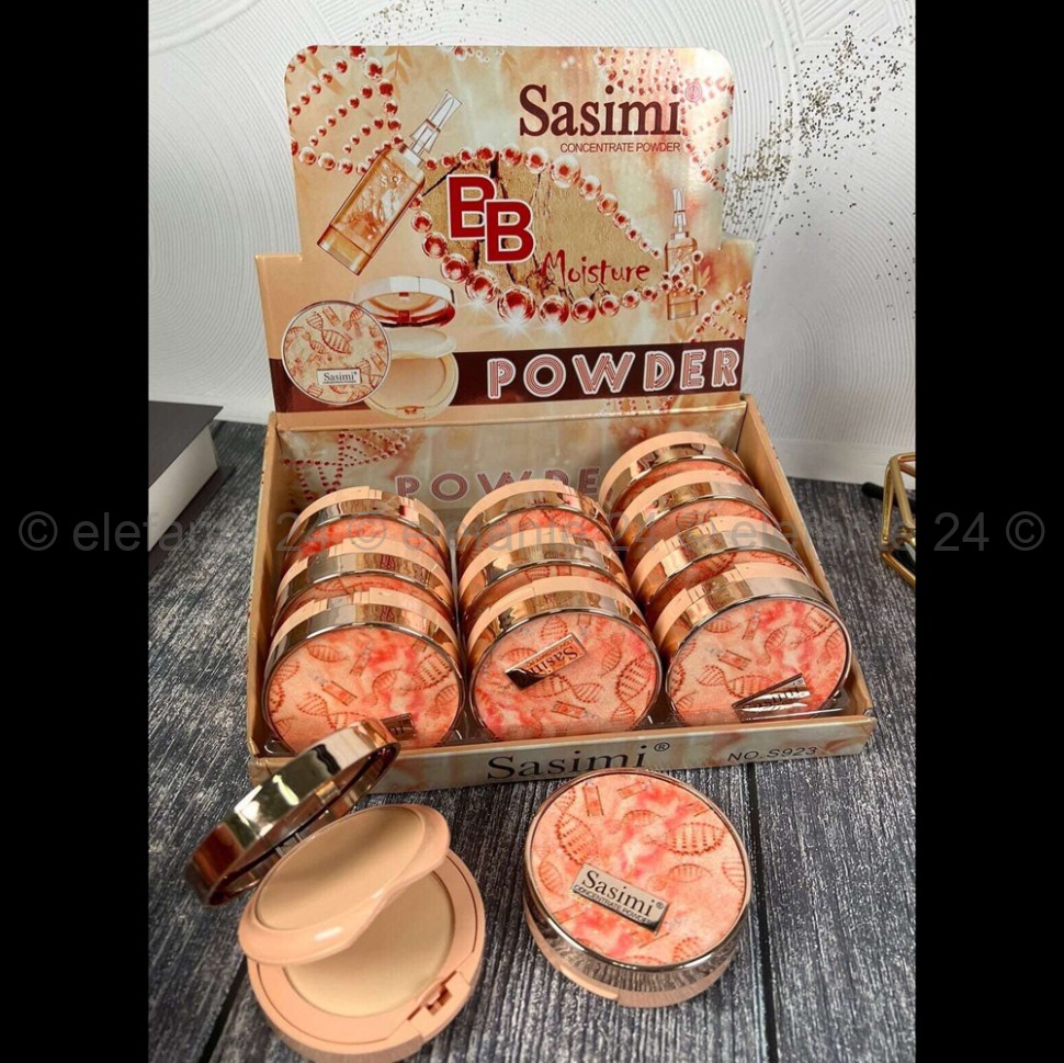 Пудра двойная Sasimi BB Moisture Powder S923 (106)