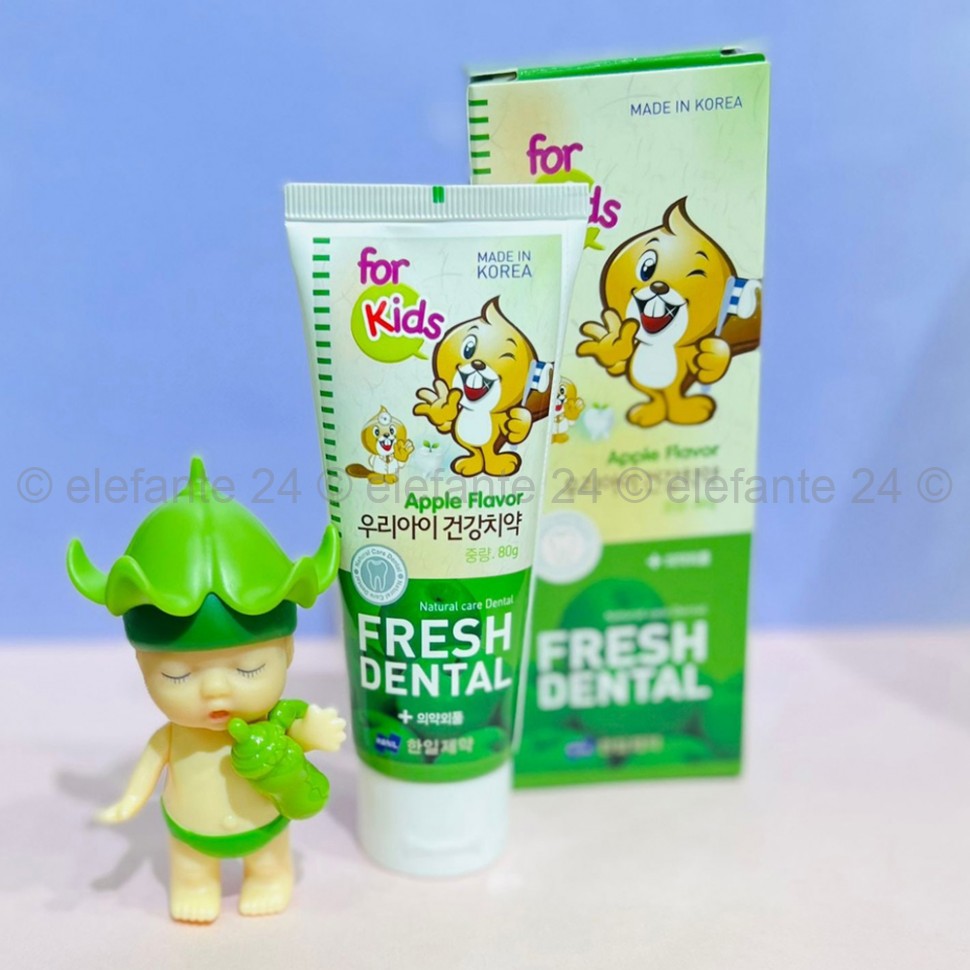 Зубная паста для детей Hanil Apple Toothpaste for Kids 80g (78)