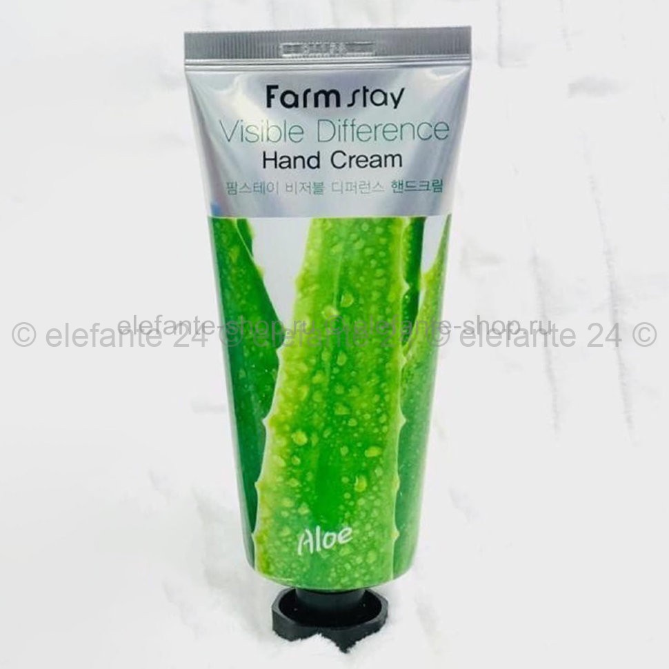 Крем для рук FarmStay Visible Difference Aloe Vera Hand Cream, 100 мл (78)