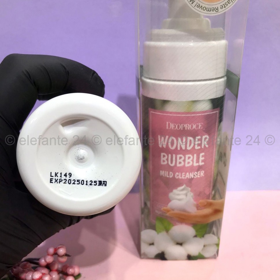 Пенка для умывания Deoproce Wonder Bubble Mild Cleanser 150ml (78)