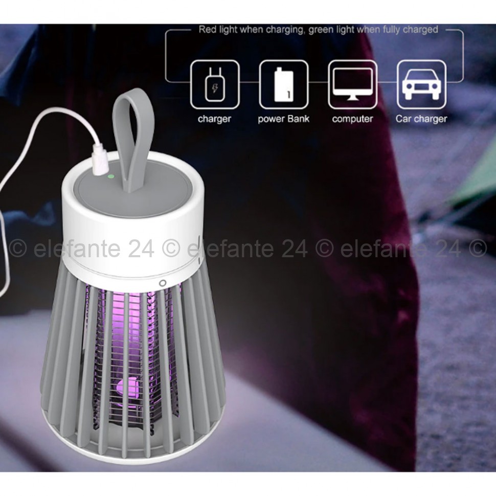 Электрическая лампа от комаров Electric Shock RZ 654 (TV)