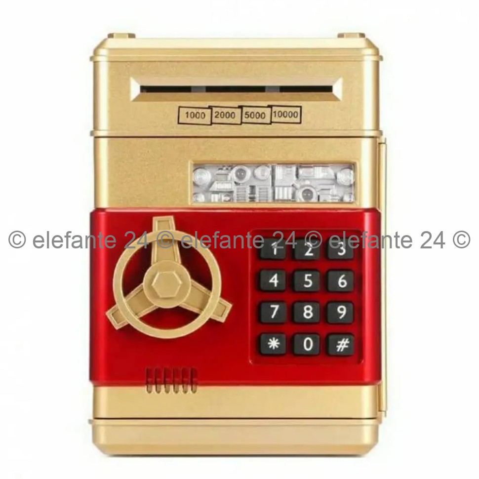 Сейф-копилка Money Box Golden/Red DT-304 (TV)