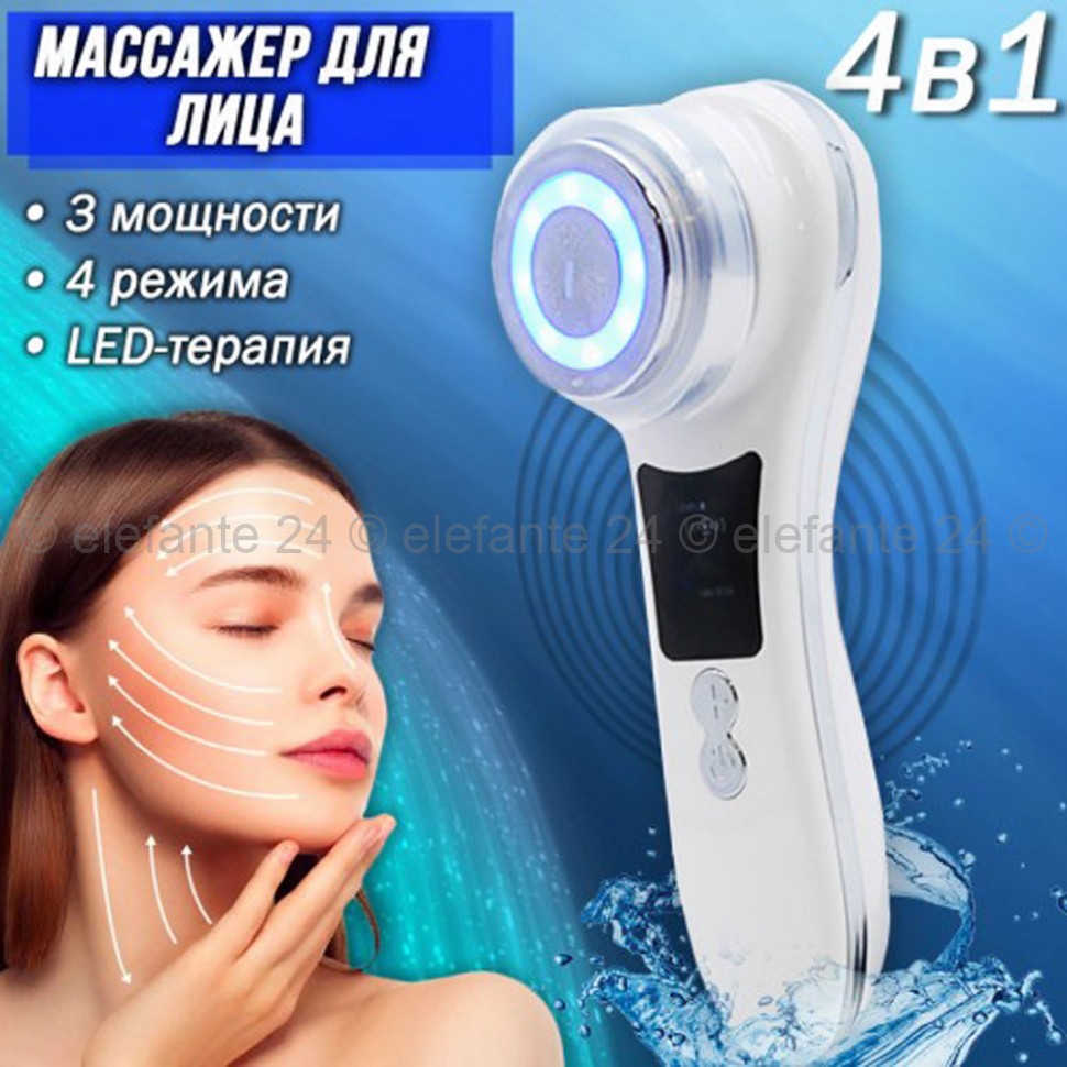 Прибор для массажа лица Photon Rejuvenation Beauty Instrument MGE-05 White TDK-155 (TV)